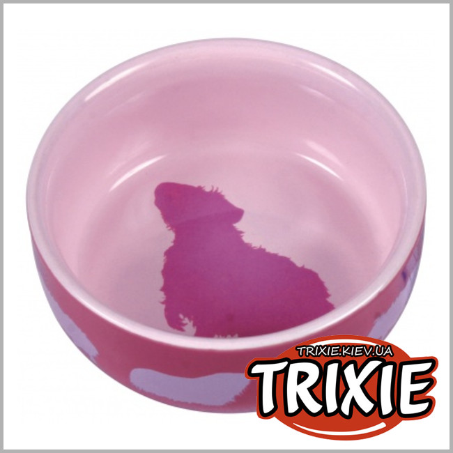 ТРИКСИ Украина - Керамическая миска для грызунов TRIXIE (Размер: 250мл/11см)