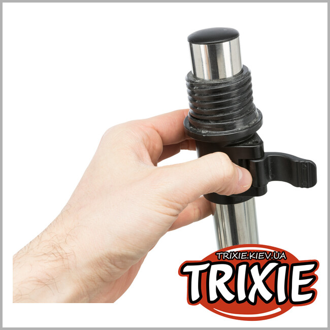 ТРІКСІ Україна - Стояк + 2 миски Trixie Dog Bar (меламін/метал 2*1.6L / 21см)