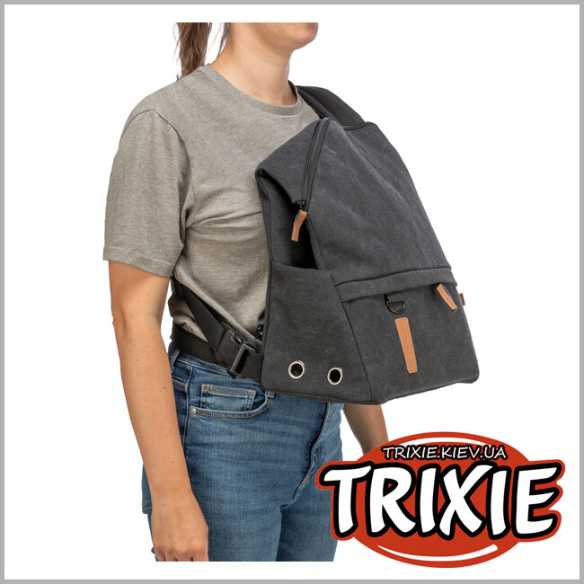 ТРИКСИ Украина - Рюкзак для животных Trixie BE NORDIC "Bjorn", 35х40х20см, черный