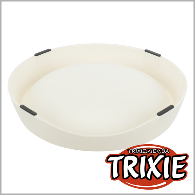 ТРИКСИ Украина - Миска в форме кошачьей головы TRIXIE(меламин, 0.25л/17см,белая)