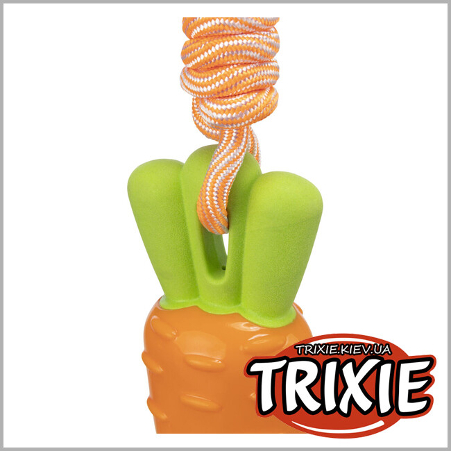 ТРИКСИ Украина - Морковь на веревке, Trixie 34708 TПГ, 20см/39см