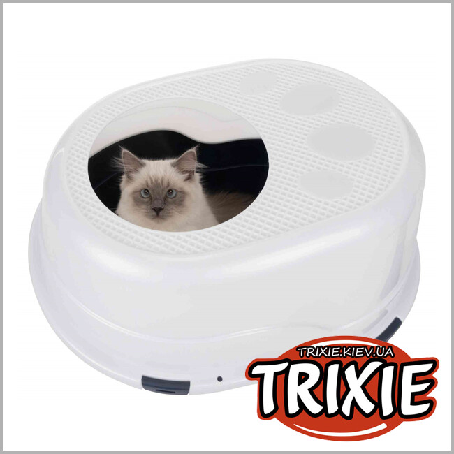 ТРИКСИ Украина - Туалет-домик для кота Luiz-TRIXIE (63 х 42 х 49 см, темно-синий/белый)
