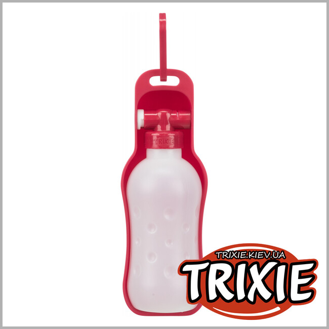 ТРИКСИ Украина - Поилка раскладная дорожная с миской Trixie Bottle with Bowl (Обьем: 250мл)