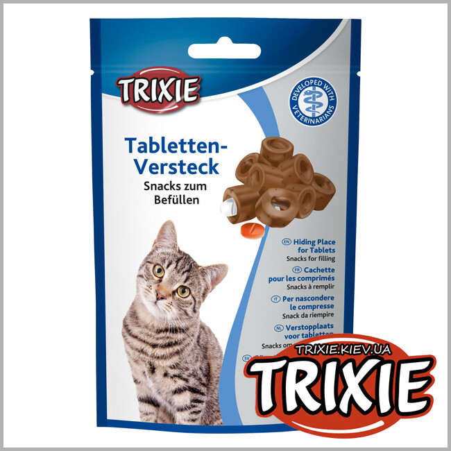ТРИКСИ Украина - Лакомство для наполнения таблетками, для кошек Trixie 25842 50гр
