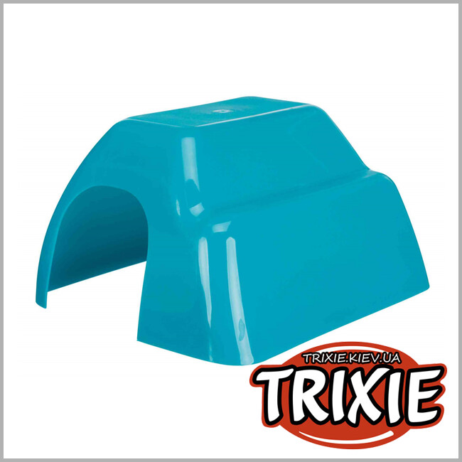 ТРИКСИ Украина - Домик для грызунов TRIXIE пластик (Для хомяка, Размер: 23 × 15 × 26 см)