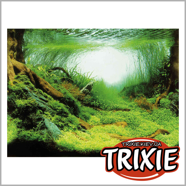 ТРИКСИ Украина - Фон для аквариума двусторонний TRIXIE (Размер: 60х30см)