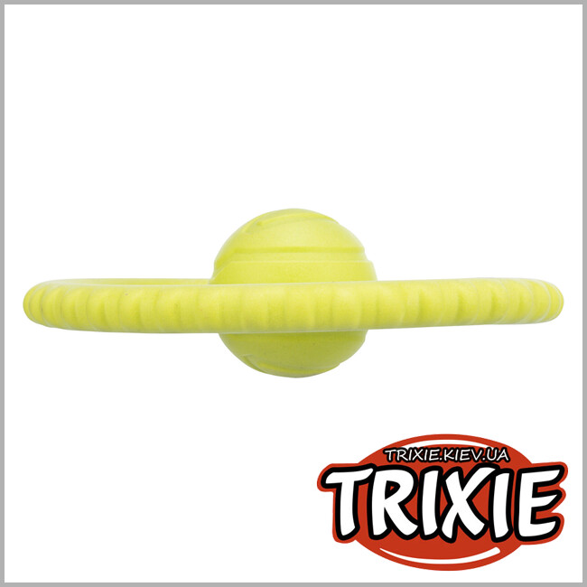 ТРИКСИ Украина - Плавающий Trixie 33452 диск-фризби для собак, ТПГ, 20см