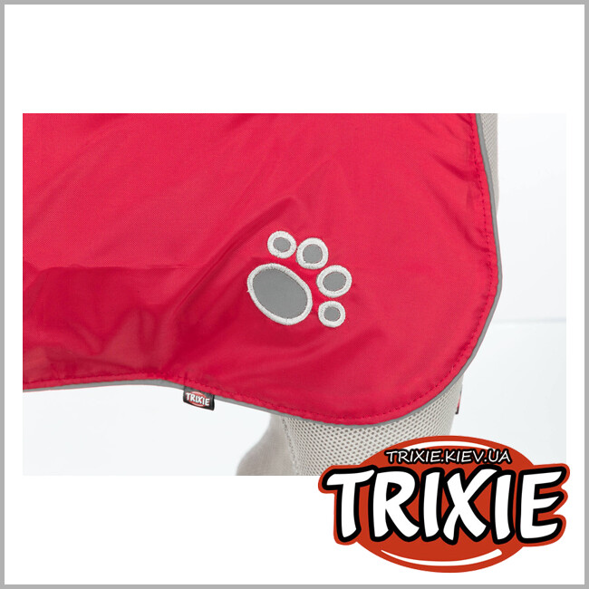 ТРИКСИ Украина - Попона для собак Trixie 680317 "Orléans", L: 60см, красный