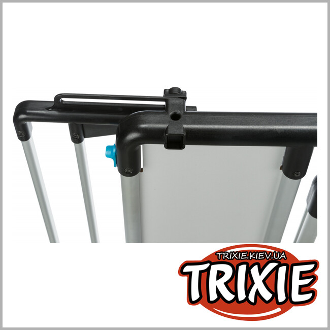 ТРИКСИ Украина - Дополнение к решетке TRIXIE в авто#13201 (92х27х4см, серебо/черный)