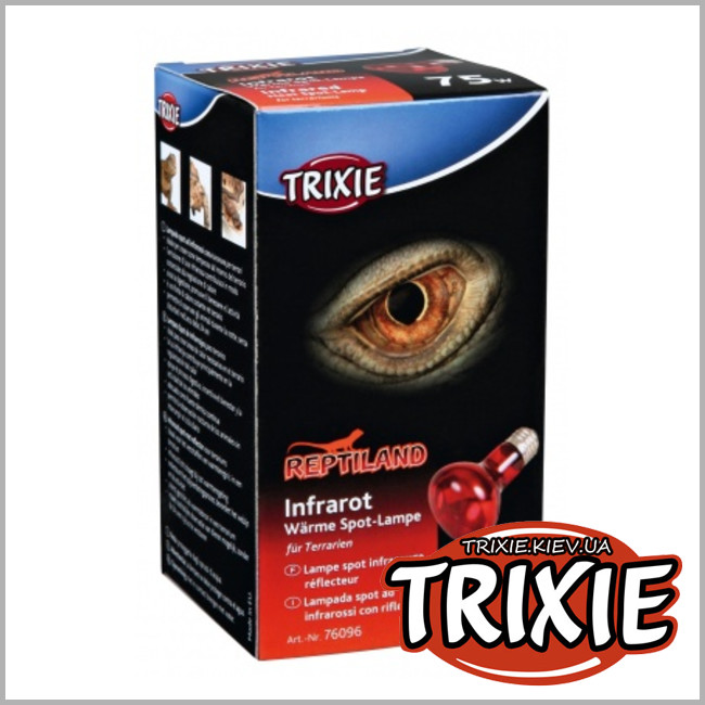 ТРИКСИ Украина - Инфракрасная лампа для террариума TRIXIE (63*100мм 75W)