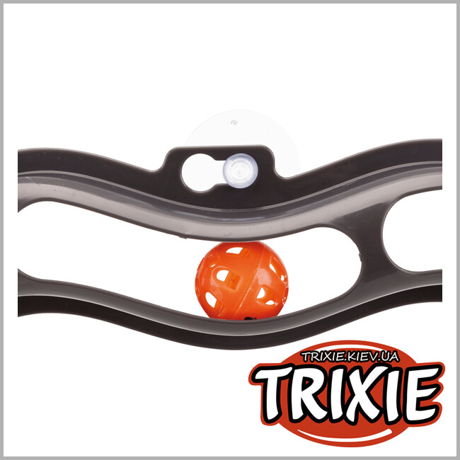 ТРИКСИ Украина - Игрушка на присосках Trixie Fix & Catch (с шариками 45см)