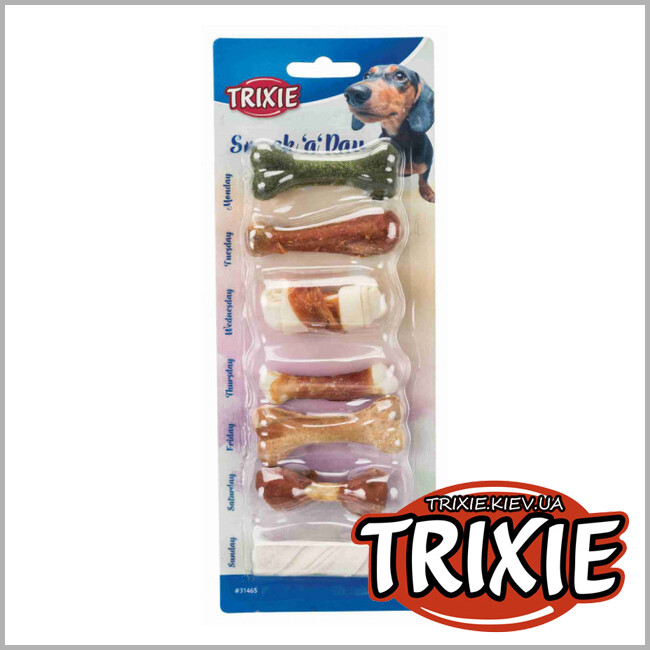 ТРИКСИ Украина - Лакомство для собак Snack a Day Trixie (7шт. 90гр)