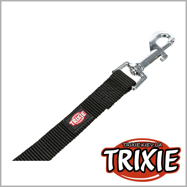 ТРИКСИ Украина - Авто ремень безопасности для животных Trixie 12771, XS-S: 30-45см/20мм, черный