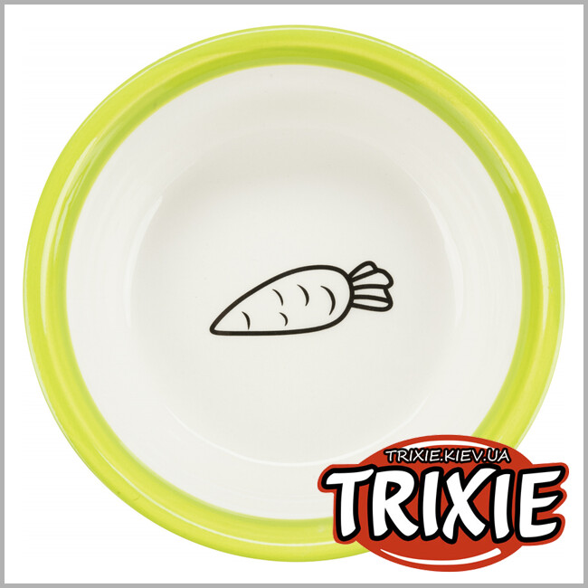 ТРИКСИ Украина - Керамическая миска с держателем Trixie ( 0,3 л/ø 13 см )