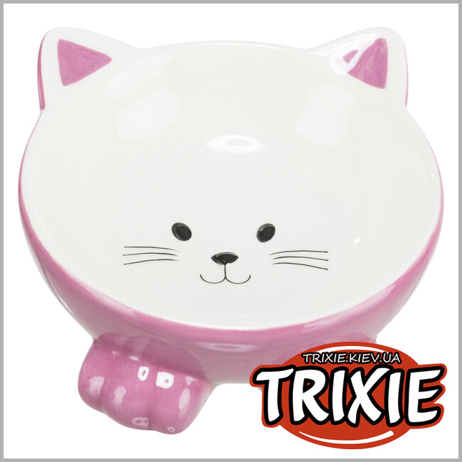 ТРИКСИ Украина - Керамическая миска Trixie (0,15 l/ø 14 cm)