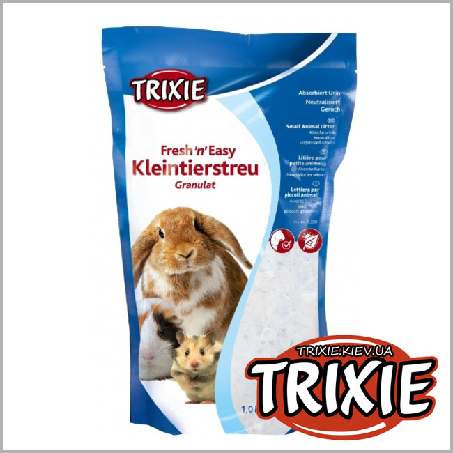 ТРИКСИ Украина - Силикатный наполнитель для грызунов TRIXIE Simple & Clean (1L / 400g)