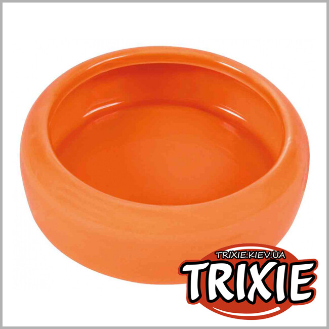 ТРИКСИ Украина - Керамическая миска для мышей и хомяков TRIXIE (Размер: 100 мл/9 см)