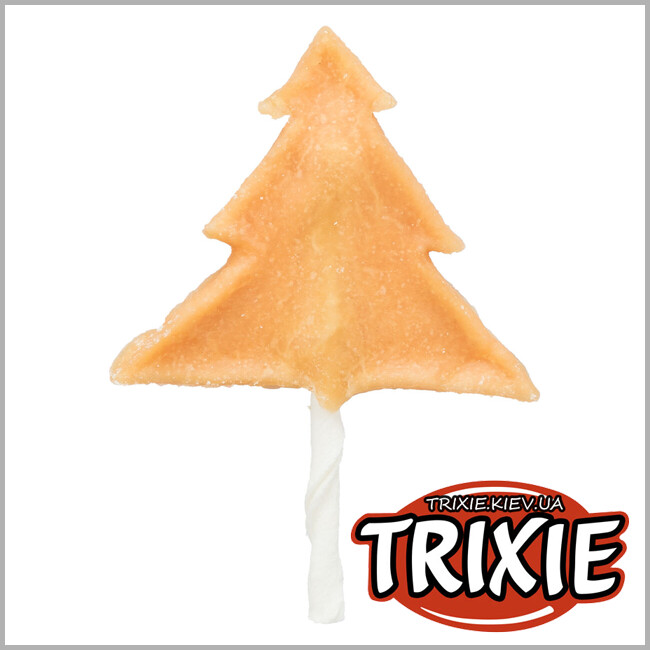 ТРИКСИ Украина - Новогодняя елка Trixie 92746 с курицей, 12см/28гр