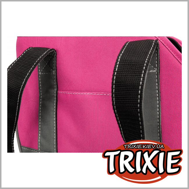 ТРИКСИ Украина - Сумка переноска Trixie Alea Carrier (розовый/серый 16*20*30 см)