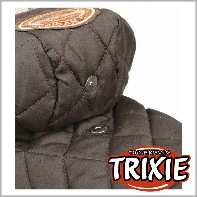 ТРИКСИ Украина - Попона для собак TRIXIE - Cervino (XS: 27 cм, коричневый)