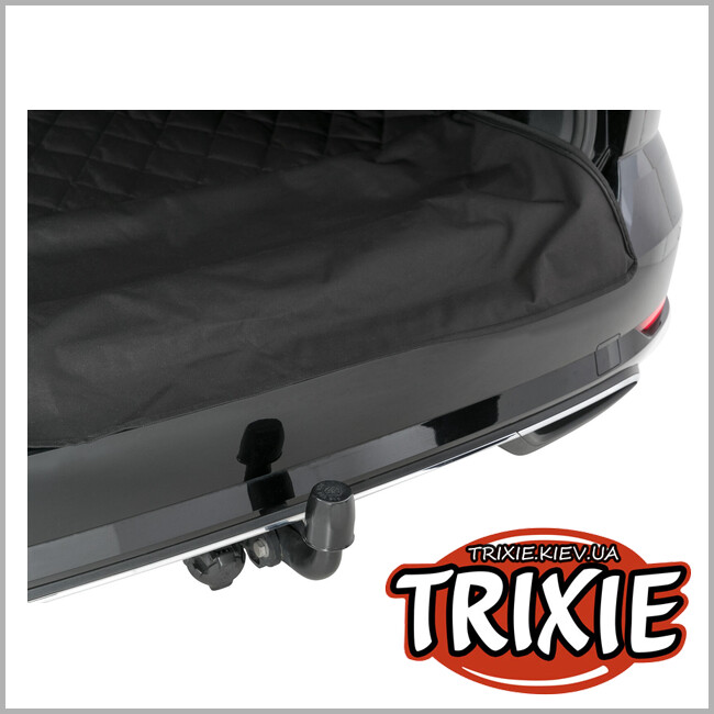 ТРИКСИ Украина - Защитный чехол Trixie 13204 для автомобильного багажника с защитой бампера черный полиэстер 210х175 см