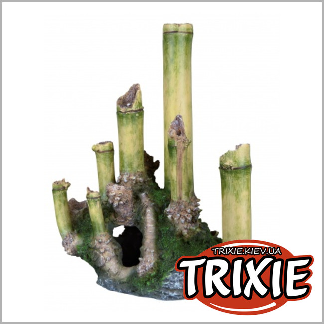 ТРИКСИ Украина - Пещера-бамбук для рыб TRIXIE (Размер: 24см)