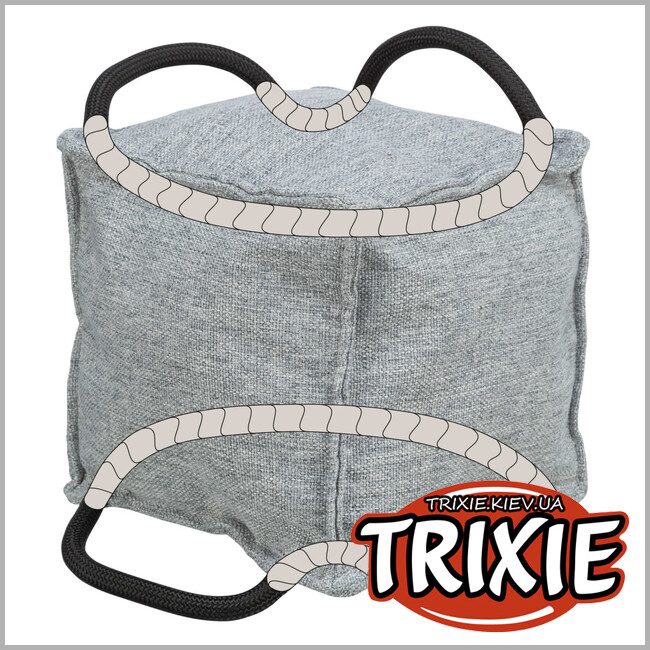 ТРИКСИ Украина - Куб CityStyle с веревкой Trixie 34727 (ткань), переделан, 16см