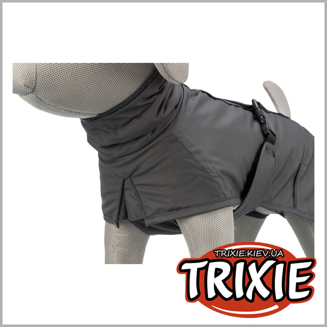 ТРИКСИ Украина - Попона для собак Trixie 680123 "Limoux", S: 40см, каменно-серый