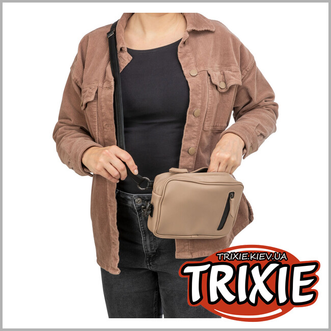 ТРИКСИ Украина - Сумка для прогулок Trixie 32300 CityStyle 23х16х5см, капучино