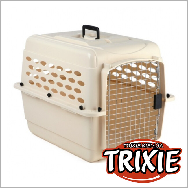 ТРИКСИ Украина - Переноска Kennel II 3 Trixie (до 32 кг, 64х69х91 см, беж)
