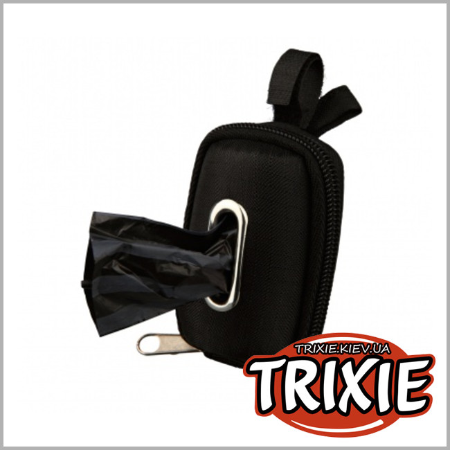 ТРИКСИ Украина - Контейнер и пакеты с ручками Trixie Dog Dirt Bag Dispenser (+ мусорные пакеты 20шт)