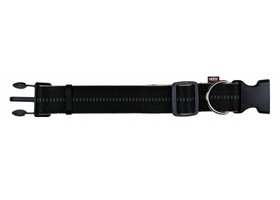 Ошейник для собак TRIXIE - Elegance  Extra Wide (Размер:32-45cм/38мм, Цвет:чер/беж) - Trixie