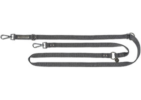 Поводок для собак Trixie 1970301 CityStyle V-Lead хлопок M–L 2 м 20 мм черный - Trixie