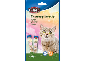 Лакомство для кошек с курицей Trixie 42681 Creamy Snack Chicken 5х14г - Trixie