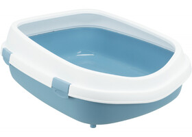 XXL Туалет Trixie  Primo XXL Litter Tray  (56*25*71см синий/белый) - Trixie