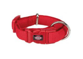 Trixie Нашийник Comfort Soft нейлон (M-L 35-55 см/30 мм, червоний) - Trixie