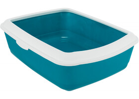 Туалет с рамкой Trixie Classic Litter Tray  ( 37 * 15 * 47 см бирюза) - Trixie