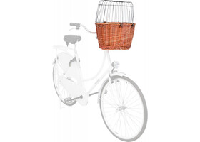 Велосипедная корзина  TRIXIE Front Dog Bicycle Basket (ива 33*44*48cm) - Trixie