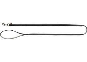 Поводок Softline Elegance- TRIXIE (XS: 1.20м/10мм, черный/графит) - Trixie