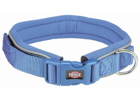 Ошейник Premium-TRIXIE с неопреновой подкладкой (L–XL: 55–61см/30мм, синий) - Trixie