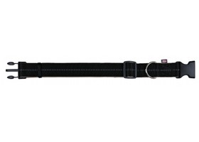 Ошейник для собак TRIXIE - Elegance  Extra Wide (Размер:55-70cм/38мм, Цвет:чер/беж) - Trixie