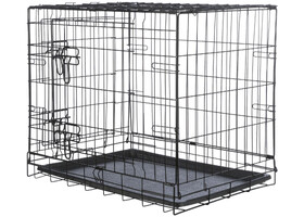 Клітка/будка Trixie 39301 для собак в квартиру,S: 64х54х48см,чорний - Trixie