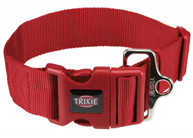 Ошейник Premium-TRIXIE (M–L: 40–60см/50мм, красный) - Trixie