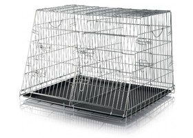 Двухместная переносная клетка Trixie Home Kennel (двойная 93х68х79см) - Trixie