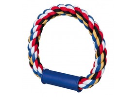 Игровой канат кольцо  Trixie Denta Fun (хлопок 30см / 350g) - Trixie