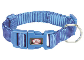 Ошейник Premium-TRIXIE  (нейлон 15–25см/10мм, синий) - Trixie