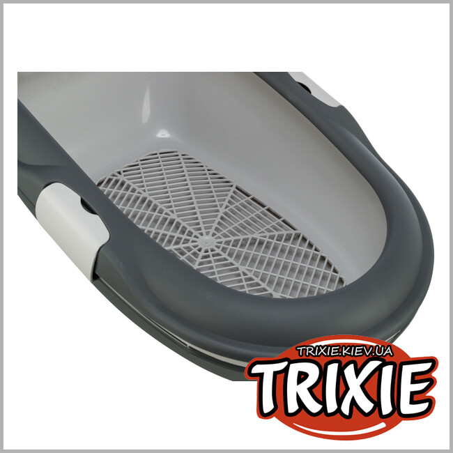 ТРІКСІ Україна - Туалет із розділеною системою Trixie Berto Hygienic separate ( 39*22*59cm сірий)