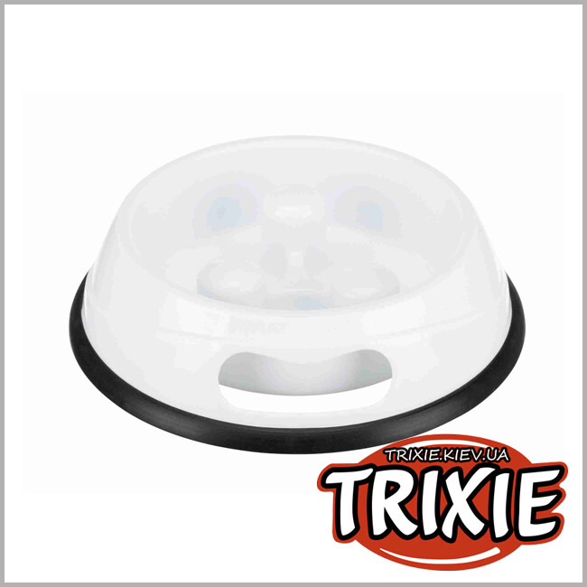 ТРІКСІ Україна - Миска для повільної їжі TRIXIE (Розмір: 0.45л/20см)