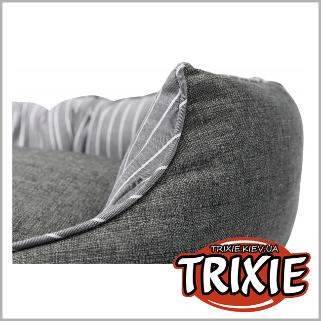 ТРИКСИ Украина - Мягкое место Finley - TRIXIE (50см, серый/белый)