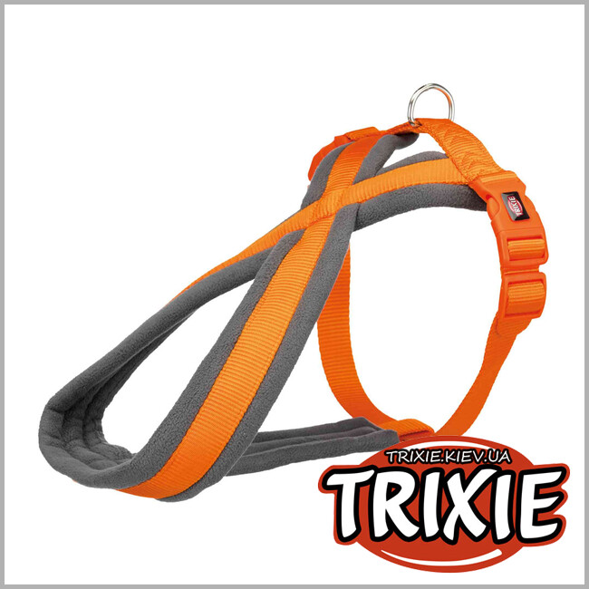 ТРІКСІ Україна - Шлей Premium-TRIXIE (70-110 см/25 мм, папайя)